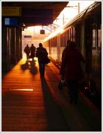 Die Bahn und ihre Reisenden/311474/-abendstimmung-im-bahnhof-mulhouse-ville . Abendstimmung im Bahnhof Mulhouse Ville. 11.12.2013 (Jeanny)