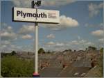 Blick auf Plymouth.
Mai 2014