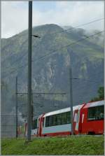 Glacier Express Impressin bei Oberwald.
