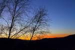 Abendrot �ber dem Hellertal (Herdorf) am 16.01.2012.
