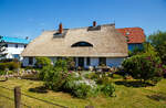 Ein wunderschönes Reetdachhaus am 15 Mai 2022 im Ostseebad Kühlungsborn.