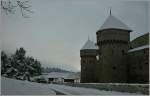 Im Winter kehrt am Chteau de Chillon Ruhe ein.
(05.01.2010)
