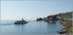 Der Frhling fngt gut an: das Dampfschiff  Montreux  ist nach langer Pause auf Probefahrt.
20. Mrz 2012