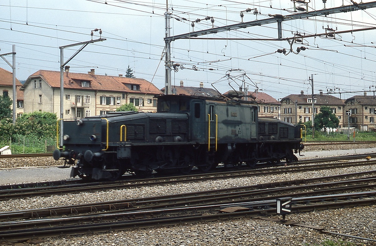 Ce 6/8 II 14282 im Fr�hjahr 1979 im Rangierbahnhof Winterhtur