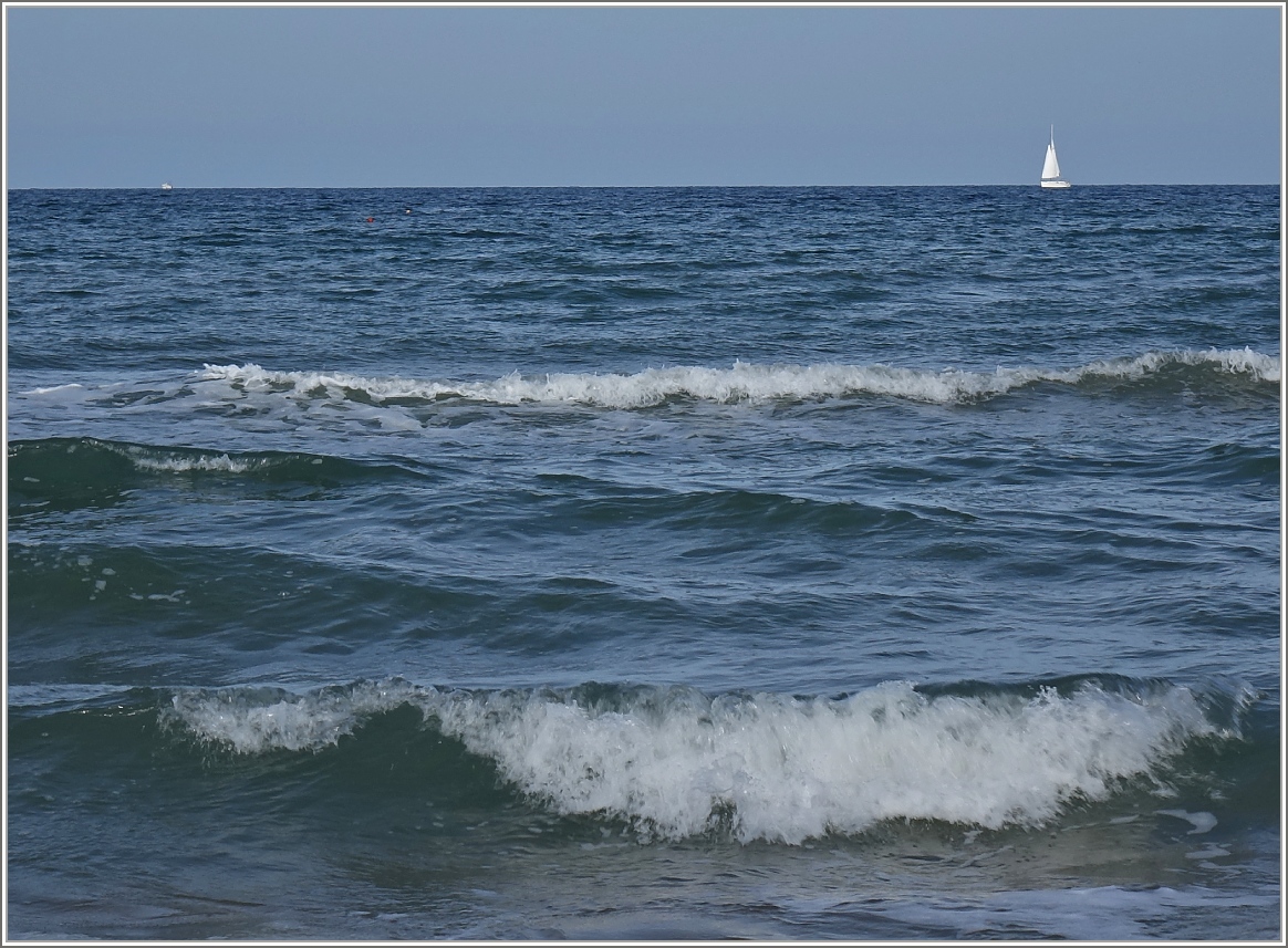 Entspanntes Meeresrauschen an der Adria.
(17.09.2014)