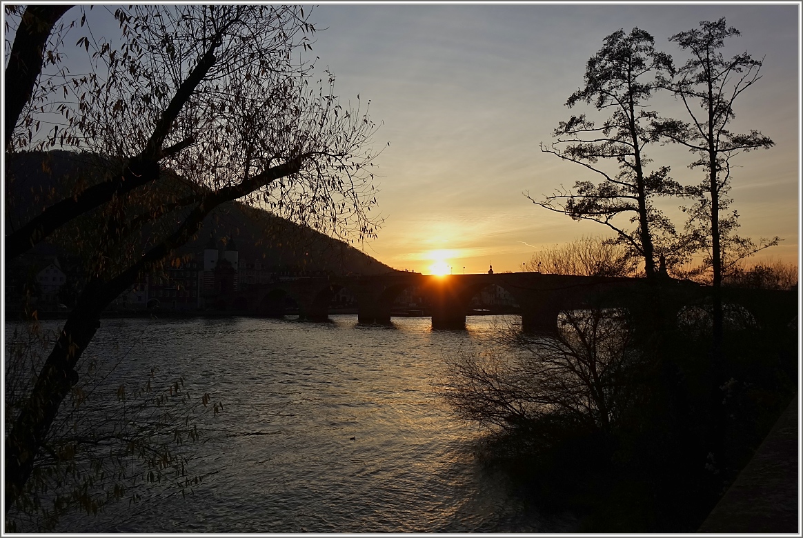 Sonnenuntergang in Heidelberg
(03.12.2015)