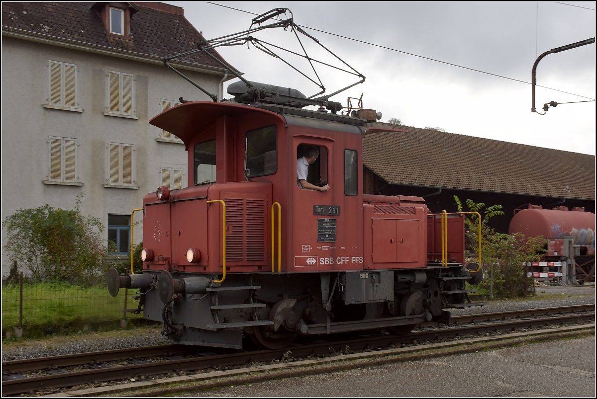 Tem II 291 der SBB Historic. Olten, Oktober 2019.