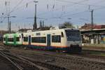 SWEG 520 steht am 15 Februar 2024 w�hrend eine Pause in Offenburg.