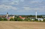 Burgenlandbahn 672 909 + 672 9xx als RB 34875 von Wangen nach Naumburg Ost, am 20.08.2016 in Laucha.