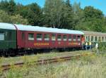 55 80 88-15 100-3 D-LDC WRg im DPE 91913 aus Cottbus, am 13.09.2008 im Bf Freyburg.