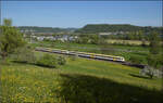 Ade Dieselloch am Hochrhein.

612 014 und 612 015 bei Dogern. April 2026.