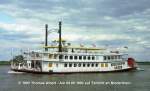 Name:  MISSISSIPPI QUEEN  / Baujahr: 1987 / Bauwerft: De Hoop in Lobith (Niederlande) / Flagge: Deutschland (Niederlande bis 1998) / L�nge: 62,14 m / Breite: 11,45 m / Tiefgang: 1,90 m / 500 Passagiere / Antrieb: 2 x 520 PS / Eigner ~ Betreiber: Kapit�n Heinrich Pr�sse GmbH in Hamburg , ex Heymen in Arnhem (Niederlande) bis 1998 / Heimathafen: Hamburg (Nijmegen bis 1998) / Fahrtgebiet: Elbe (Hamburger Hafen) , ex Rhein bis 1998 / Schiffs- oder Registriernummer: ? / Bemerkung: Nachbau eines Mississippi-Dampfers. 1998 wurde das Schiff vom Niederrhein an die Elbe �berf�hrt.
