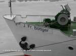Weitere Fotos:  J.FR.B�TTGER  (1963) - Bugansicht von Backbord - seitlich