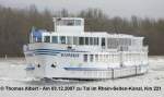 Name:  HISPANIA  (Name:  JEWEL IMPERIAL BLUE  war ab 2008 vorgesehen) , ex  HELVETIA  - 2005 / Baujahr: 1961 / Bauwerft: Christof Ruthof in Mainz-Kastel (Deutschland) / Flagge: Deutschland (Schweiz