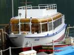 Name:  INGRID  (ex  CAROLA II ) / Baujahr: 1972 / Bauwerft: Lux-Werft in Niederkassel-Mondorf (Deutschland) / Flagge: Deutschland / L�nge: 21,00 m / Breite: 4,50 m / Tiefgang: 0,85 m / 120 Passagiere / Antrieb: Elektroantrieb mit 27 kW auf einen Schottel-Ruder-Propeller (SRP) / Eigner~Betreiber: Bootsbetrieb-Schweizer-Titisee GmbH & Co. KG in Titisee-Neustadt (ex Bootsverleih K.Winterhalter) / Heimathafen: Titisee-Neustadt / Fahrtgebiet: Titisee / Schiffs- oder Registriernummer: ? / Bemerkung: 1977 Aufbau eines Sonnendecks.