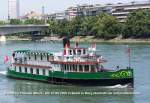 Name:  BASLERDYBLI , auch Name:  BASLER DYBLI  / Baujahr: 1980 / Bauwerft: �sterreichische Schiffswerften AG in Linz-Korneuburg (�sterreich) / Flagge: Schweiz / L�nge: 35,50 m / Breite: 7,00 m / Tiefgang: 1,50 m / 140 Passagiere / Antrieb: 2 x GM-Diesel Typ 6-71 mit je 170 PS auf zwei Festpropeller / Eigner ~ Betreiber: Basler Personenschifffahrt , Basler Personenschiffahrts-Gesellschaft AG in Basel / Heimathafen: Basel / Fahrtgebiet: Rhein / Schiffs- oder Registriernummer: 7001250 / Bemerkung: Das Schiff wurde im Nostalgielook der Dampfschiff�ra gebaut, ist aber ein Motorschiff. Ausgestattet ist es mit dem Salon-Interieur des abgewrackten Dampfschiffes  PILATUS . Auf der Seite www.debinnenvaart.nl wird CSPL Lodenice in Chvaletice (Tschechien) als Bauwerft angegeben, dies ist aber in keiner anderen Quelle vermerkt.