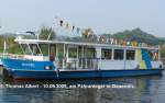Name:  BOSEL  / Baujahr: 2000 / Bauwerft: Schiffswerft Laubegast AG in Dresden-Laubegast (Deutschland) / Flagge: Deutschland / L�nge: 19,50 m (18,00 m in der Konstruktions-Wasserlinie) / Breite: 4,77