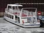 Name:  PRINZ ALBERT  , ex  NIEDERSACHSEN  -2008 , ex  SANSSOUCI  -1967 / Baujahr: 1964 / Bauwerft: Lanke-Werft in Berlin (Deutschland)
 / Flagge: Deutschland / L�nge: 21,20 m / Breite: 4,74 m / Tiefgang: 0,85 m (ex 0,59 m) / 75 Passagiere (ex 70 Passagiere , ex 95 Passagiere) / Antrieb: 6 Zyl-Mercedes-Benz-Diesel mit 130 PS (ex 94 PS) / Eigner ~ Betreiber: Fahrgastschifffahrtsgesellschaft „Elbecharterschiff“ Baumgart & Zeuner GbR in Niederlommatzsch (Sven Baumgart & Claudia Zeuner), ex Reederei Herbert Ekkenga AG in Bad Zwischenahn bis 2008 , ex Zwischenahner F�hr- und Badebetrieb Bangert & Co. in Bad Zwischenahn , ex eine Omnibusgesellschaft in Berlin
 / Heimathafen: Dresden (ex Bad Zwischenahn bis 2008, ex Berlin bis 1967)
 / Fahrtgebiet: Elbe (ex Zwischenahner Meer, ex Berliner Gew�sser)
 / Schiffs- oder Registriernummer: 04807130 / Bemerkung: Ende 2008 wurde das Schiff durch den neuen Eigner umgebaut. Es wurde ein Steuerhaus auf das Oberdeck gesetzt, sowie das Oberdeck nach achtern hin verl�ngert und begehbar gemacht.