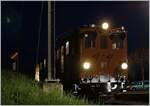 Vor dem allerletzten Bild der Saison noch ein letztes Bild der Ge 4/4 81 beim Rangieren in Blonay.