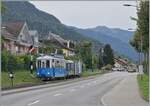 Les chemins de fer disparus - Die verschwundenen Bahnen (Tramway de Lausanne 1896 - 1964)   Mit dem in Blonay eintreffenden Zug 2804 eröffnet der Tramway de Lausanne Ce 2/3 das diesjährige