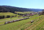 Ein NPZ Domino gerade ausserhalb der Städtchens Renan im Jura Bernois.