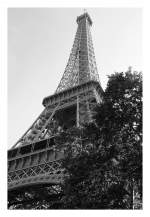 Eines meiner Lieblings Bilder -  Paris am 31.07.2007 - Ein 324 Meter hoher Eisenfachwerkturm.......der Eiffelturm.

