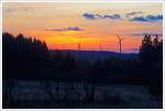 Sonnenuntergang am Westerwald....