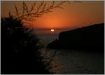 Sonnenuntergang in Gozo.