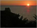 Sonnenuntergang auf Gozo (Malta)    22.