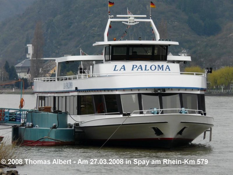 Weitere Fotos:  LA PALOMA  (1992) - Schr�g von vorn